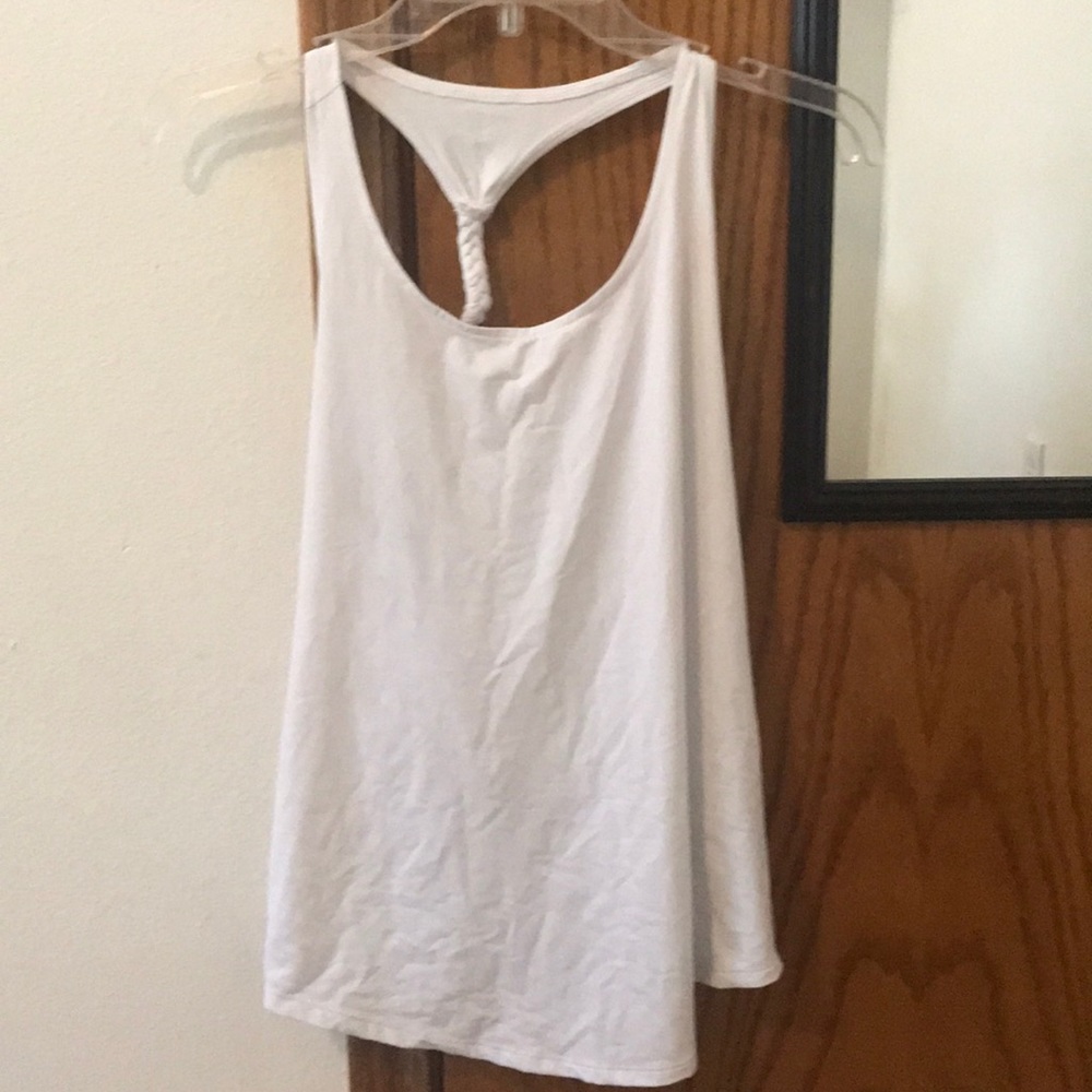 Forever 21 white workout tank top!